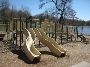 Play equipment at South Lake Park